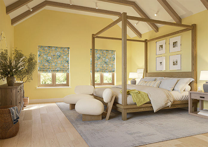 Elwen, Ochre - Roman Blind - Image 6